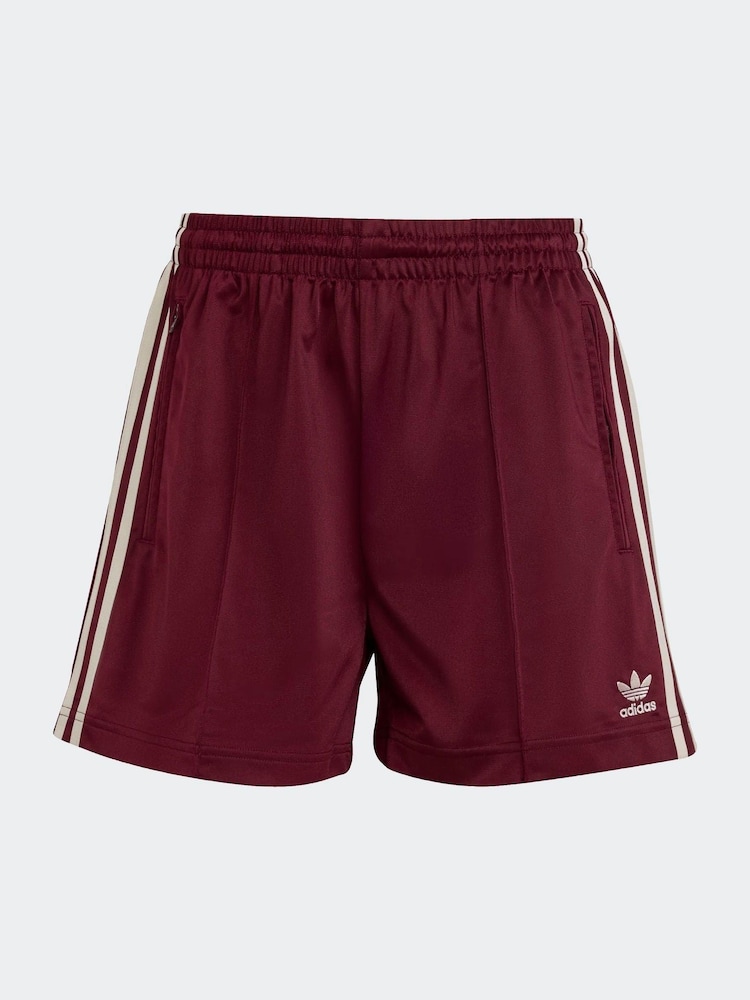 Rot/Kastanienbraun - adidas Originals Firebird Shorts - Bild 5 von 5