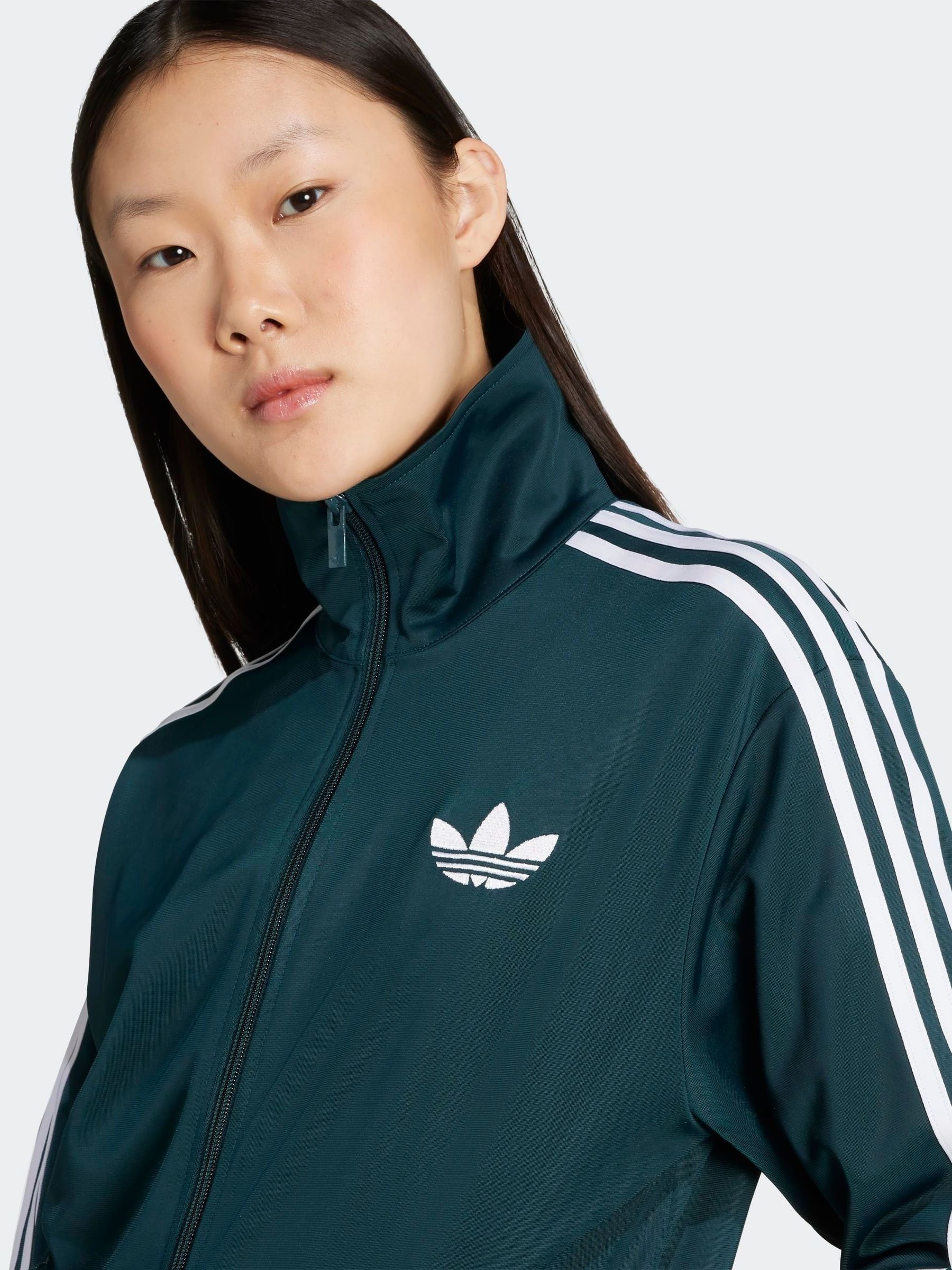 Buy adidas Originals Green Firebird Classic Loose Jacket from Next USA