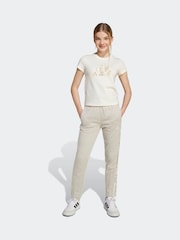 adidas Cream Big Animal Print Logo Kids T-Shirt - Image 3 of 6