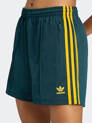 adidas Originals Green Firebird Shorts - Image 4 of 6