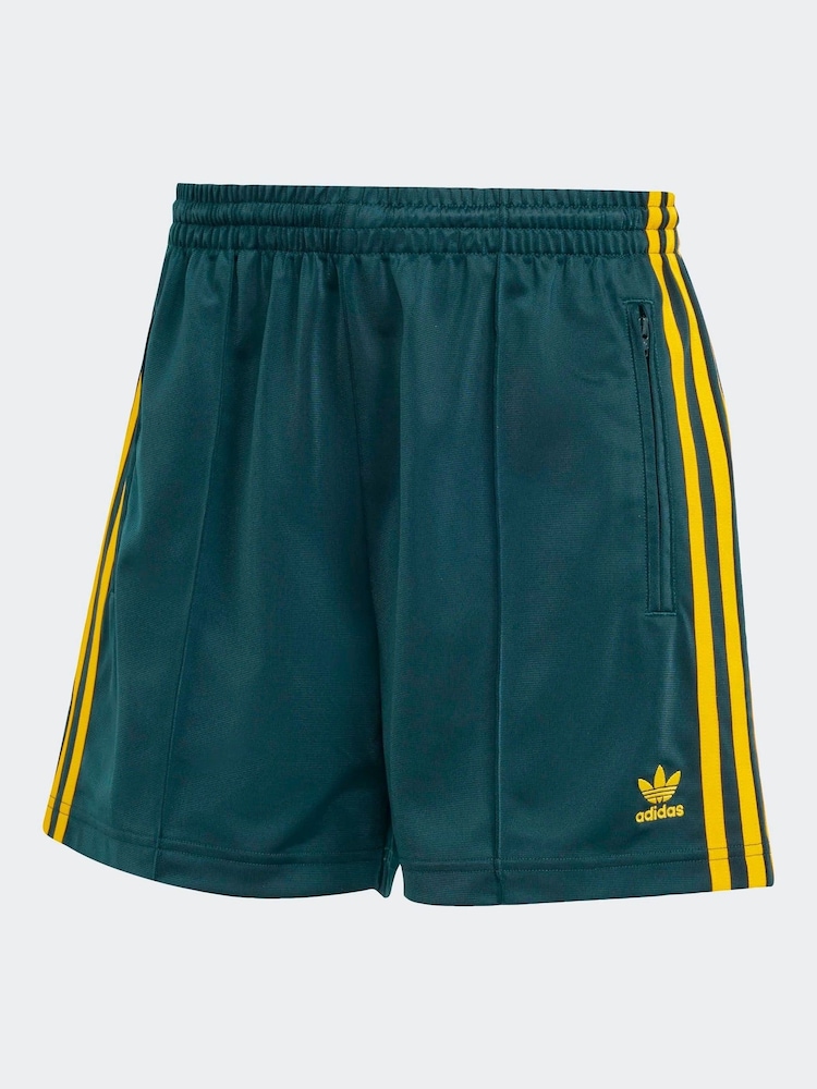 adidas Originals Green Firebird Shorts - Image 6 of 6