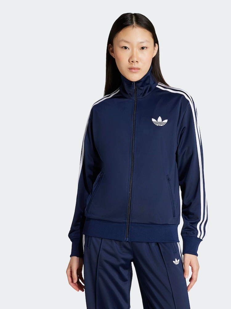 modra - Klasična ohlapna jakna Adidas Originals Firebird - Slika 1 iz 6
