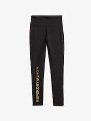 Superdry Black Ski Leggings - Image 6 of 7