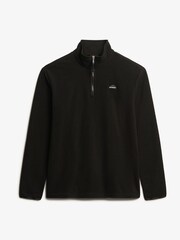 Superdry Black Polar Half Zip Fleece - Image 5 of 6