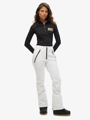 Superdry Black Ski Logo Half Zip Base Layer Top - Image 3 of 4