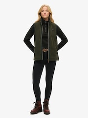 Superdry Black Polar Fleece Half Zip Jumper - Image 2 of 3