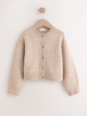 Oatmeal Button Up Cardigan (3-16yrs) - Image 2 of 4