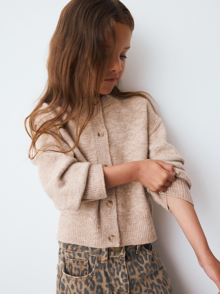 Haferflocken - Strickjacke mit Knopfleiste (3–16 Jahre) - Bild 2 von 8 Haferflocken - Strickjacke mit Knopfleiste (3–16 Jahre) - Bild 2 von 8