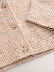 Oatmeal Button Up Cardigan (3-16yrs) - Image 4 of 4