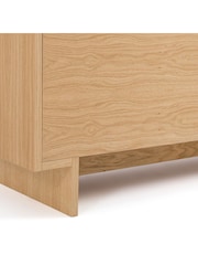 La Redoute Intérieurs Black Denho Oak Veneer Sideboard - Image 5 of 5