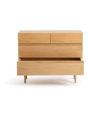 La Redoute Intérieurs Oak Laval Chest of 4 Drawers - Image 2 of 6