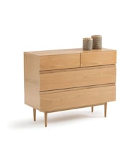 La Redoute Intérieurs Oak Laval Chest of 4 Drawers - Image 5 of 6