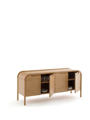 La Redoute Intérieurs Lipa Oak Low Sideboard - Image 5 of 6