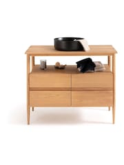 La Redoute Intérieurs Oak Laval Veneer Bathroom Vanity Unit - Image 4 of 6