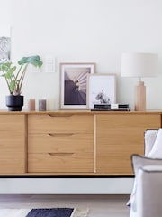La Redoute Intérieurs Noyeto Oak Veneer Sideboard - Image 1 of 6