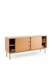 La Redoute Intérieurs Noyeto Oak Veneer Sideboard - Image 4 of 6