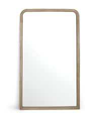 La Redoute Intérieurs Aged Gold Afsan Solid Mango Mirror - Image 1 of 3