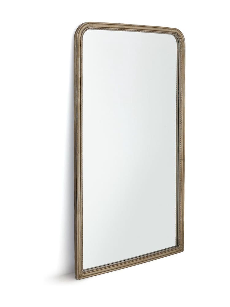 La Redoute Intérieurs Aged Gold Afsan Solid Mango Mirror - Image 2 of 3