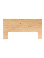 La Redoute Intérieurs Light Wood Jalun Brushed Solid Pine Super King Headboard - Image 2 of 4