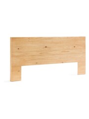 La Redoute Intérieurs Light Wood Jalun Brushed Solid Pine Super King Headboard - Image 3 of 4