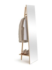 La Redoute Intérieurs Natural Adargi Standalone Mirror with Hanging Rail - Image 5 of 5