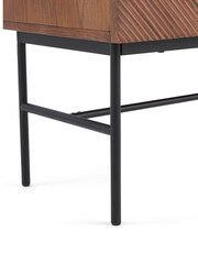 La Redoute Intérieurs Oak Jerem Oak Veneered Textured Sideboard - Image 6 of 6