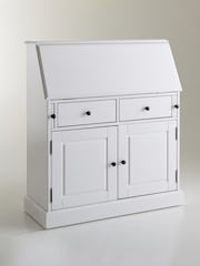 La Redoute Intérieurs White Betta Secretary Desk - Image 1 of 3