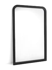 La Redoute Intérieurs Black Afsan Solid Mango Wood Mirror - Image 1 of 2