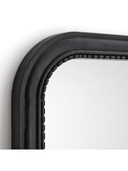 La Redoute Intérieurs Black Afsan Solid Mango Wood Mirror - Image 2 of 2