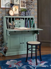 La Redoute Intérieurs Grey Green Betta Secretary Desk - Image 1 of 5