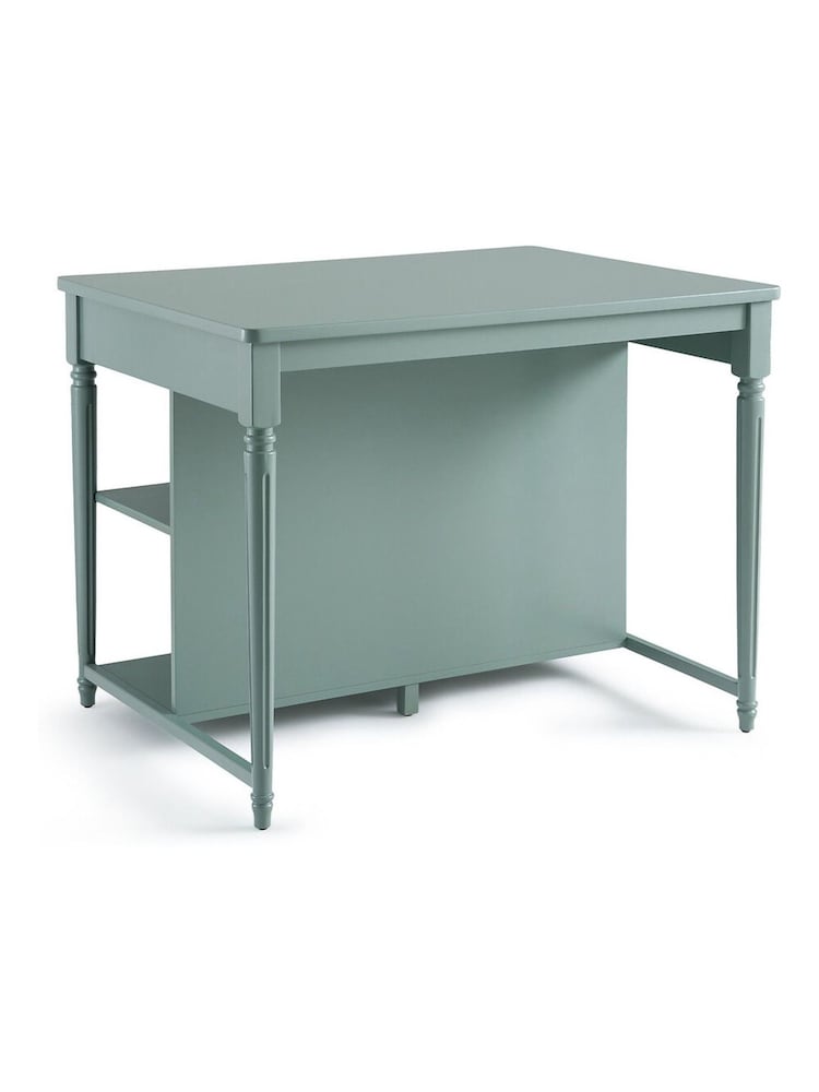 La Redoute Intérieurs Green Baudry Pine Kitchen Island - Image 6 of 6