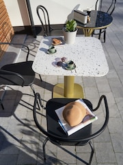 La Redoute Intérieurs Terrazzo Bistro Metal & Garden Table - Image 1 of 6