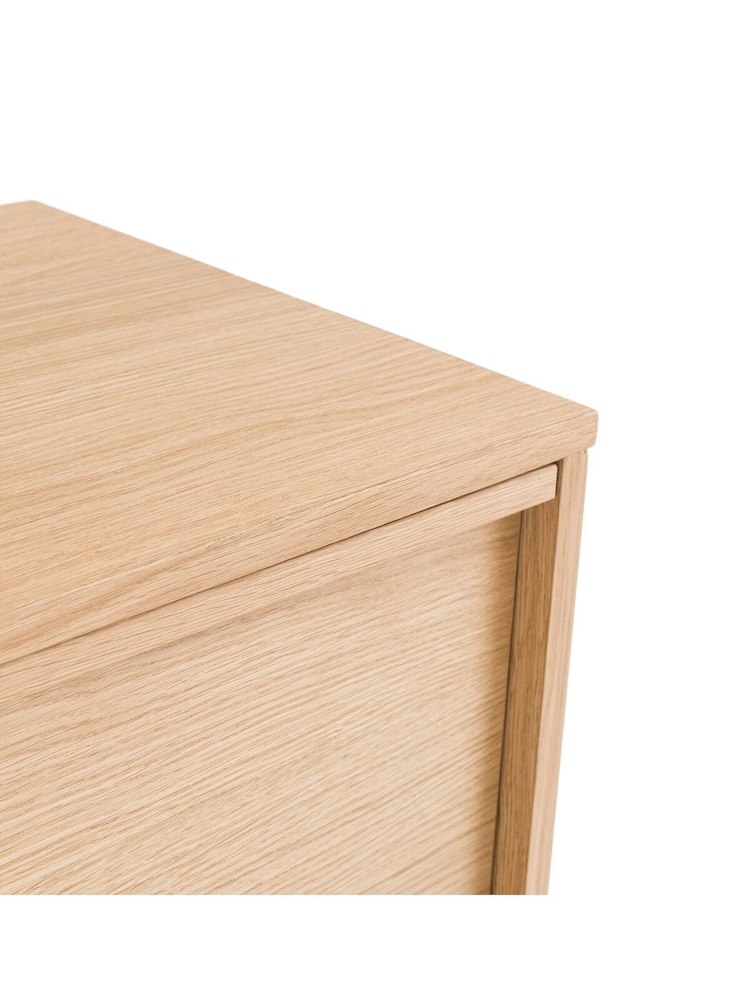 La Redoute Intérieurs Oak Aram Oak Veneer 3-Door Sideboard - Image 5 of 5