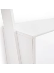 La Redoute Intérieurs White Domeno WallMounted Ladder Painted Shelving Unit wi Cupboards - Image 6 of 6
