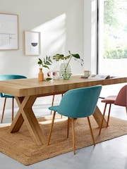 La Redoute Intérieurs Oak Albani 18 Seater Extendable Table - Image 1 of 6