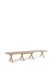 La Redoute Intérieurs Oak Albani 18 Seater Extendable Table - Image 5 of 6