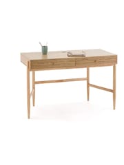 La Redoute Intérieurs Briniac Oak Veneer Desk - Image 1 of 6