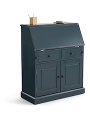 La Redoute Intérieurs Blue Betta Secretary Desk - Image 1 of 6