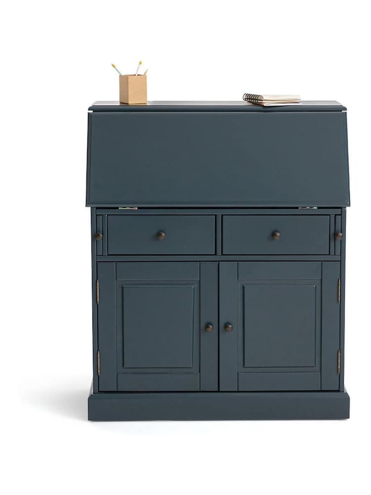 La Redoute Intérieurs Blue Betta Secretary Desk - Image 2 of 6