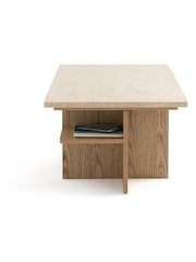 La Redoute Intérieurs Travertine Caliste Travertine Coffee Table - Image 4 of 7