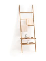La Redoute Intérieurs Acacia Kiari Teak Finish Oiled Ladder Shelf - Image 3 of 4