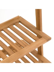 La Redoute Intérieurs Acacia Kiari Teak Finish Oiled Ladder Shelf - Image 4 of 4