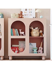 La Redoute Intérieurs Powder Pink Archy Pine 5-Compartment Bookcase - Image 1 of 6