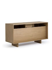 La Redoute Intérieurs Natural Arty Long Oak and Cane Double Bathroom Vanity Unit - Image 5 of 7