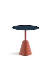 La Redoute Intérieurs Blue Terracotta Klapi Metal Garden Table - Image 3 of 4