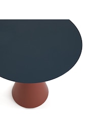 La Redoute Intérieurs Blue Terracotta Klapi Metal Garden Table - Image 4 of 4