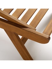 La Redoute Intérieurs Acacia Euka Garden Sun Lounger with Armrests - Image 6 of 7