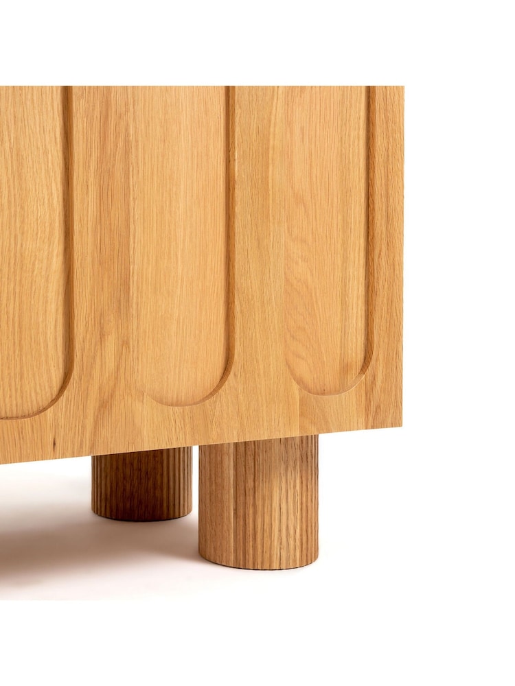La Redoute Intérieurs Oak Cannelo Oak Veneered Sideboard - Image 6 of 6