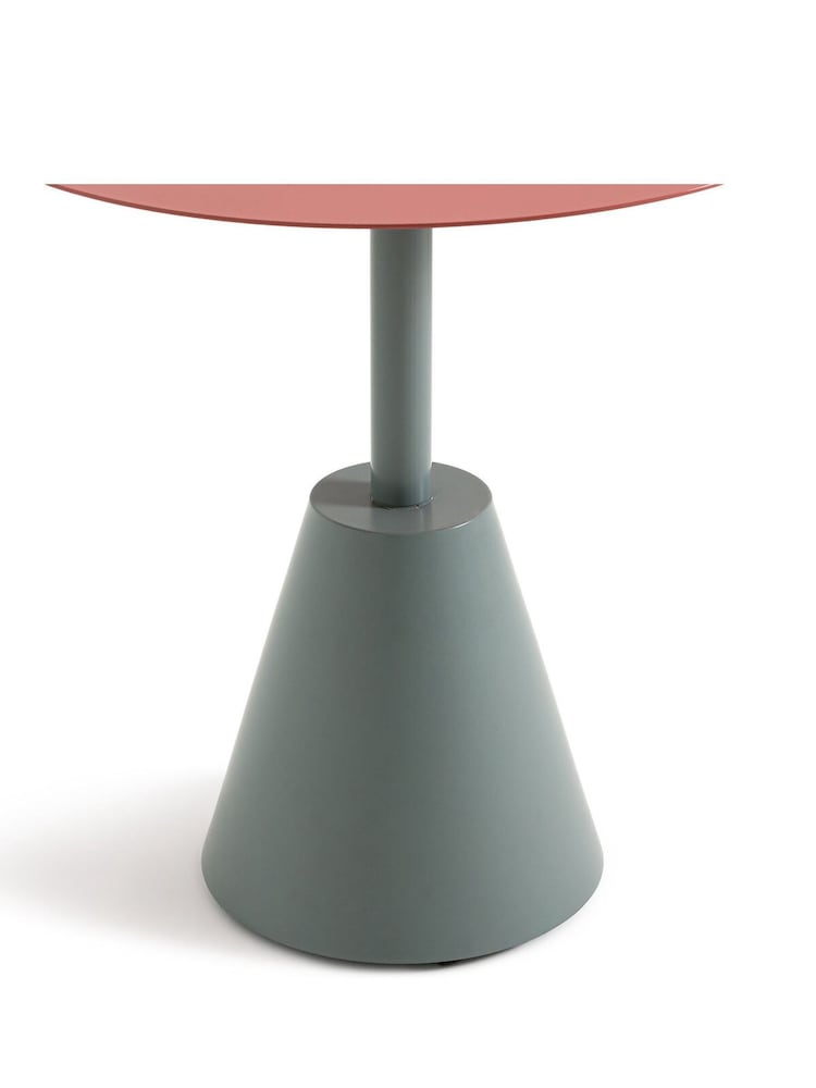 La Redoute Intérieurs Terracotta Green Klapi Metal Garden Table - Image 2 of 4