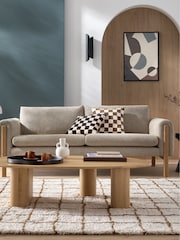 La Redoute Intérieurs Natural Celmar Oak Veneer Coffee Table - Image 1 of 5